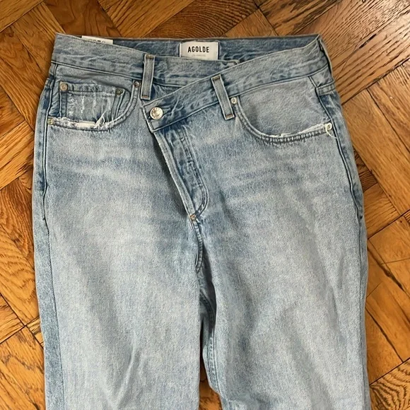 Agolde Criss Cross Jeans